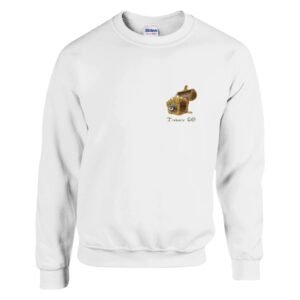 Classic Unisex Crewneck Sweatshirt | Gildan® 18000 White